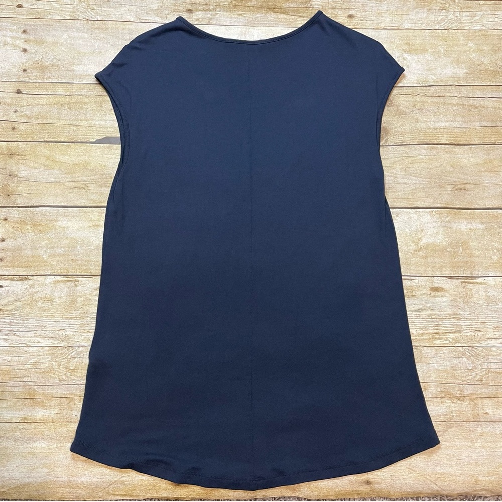 Banana Republic Basic Navy Blouse | M - Picture 5 of 5